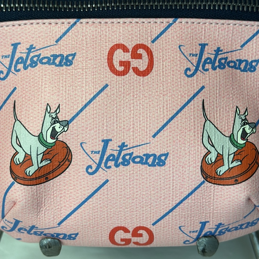 Gucci x Jetsons Pink Belt Bag | Authentic GG Waist Pack - Picture 3 of 7